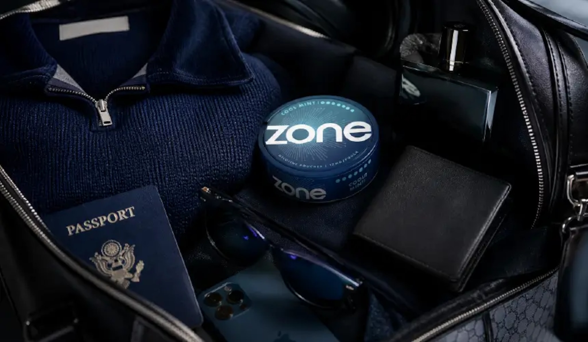 Nicotine pouches at airpoirt security